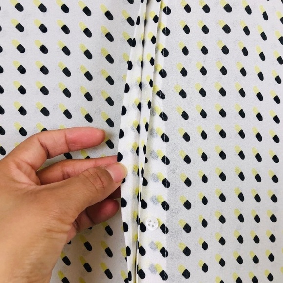 A.L.C. Carolynn 'Happy Pill' Silk Buttondown - Picture 4 of 8